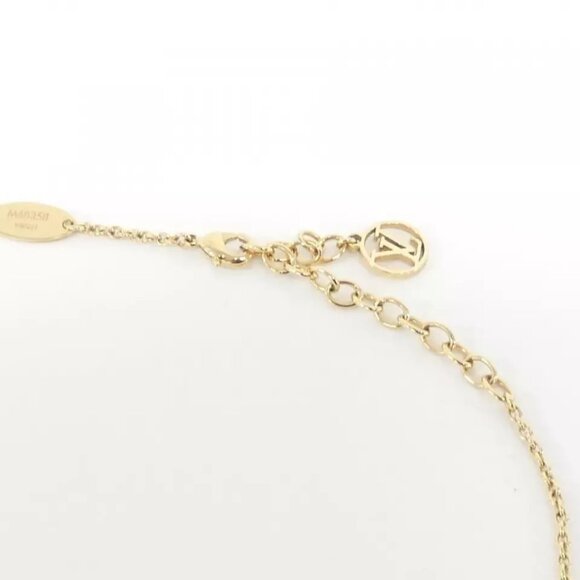 Authentic LOUIS VUITTON Collier Essential V perle - Picture 2 of 15